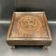 Coffee table carved from a rosette, Pakistan, Swat Valley