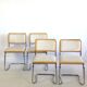 Set of four B32 chairs