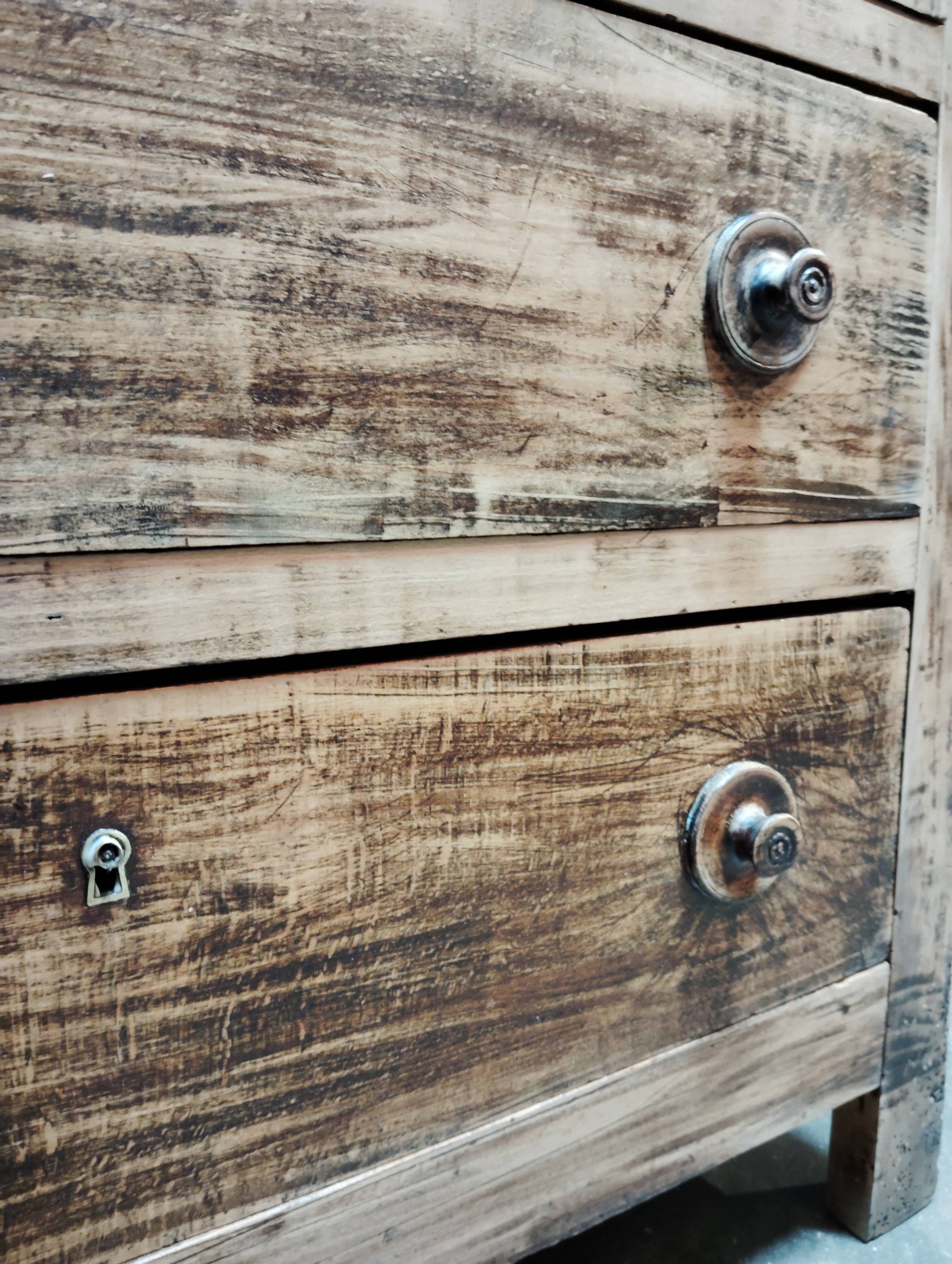 Commode brocante "wabi sabi"