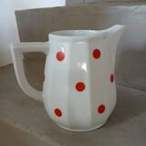 Antique porcelain pitcher