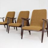 Armchair 'Popkensburg' Attr. Louis van Teeffelen for Wébé | 3 pieces in sto