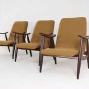 Armchair 'Popkensburg' Attr. Louis van Teeffelen for Wébé | 3 pieces in sto