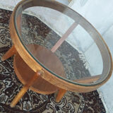 50/60 oak design coffee table