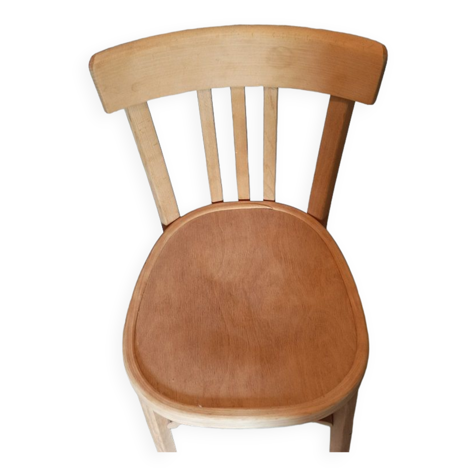 Bistro chair solid wood Baumann aero-gummed