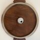 Plateau Art deo wood and silver metal