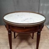Louis XVI style coffee table "bouillotte"
