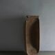 Large Wabi Sabi Carved Wood Bowl