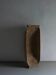 Grand bol en bois sculpté Wabi Sabi