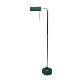 Lampadaire vintage en laiton et métal  (Deknudt)