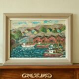 “Fiskeläge Bohuslän” by Göte Johansson