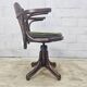 Chaise de bureau pivotante de style Thonet antique (faite à la main)