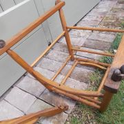 Ancienne chaise haute pour enfant Luterma