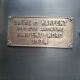 former established industrial elm and oak brass plate