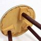 Round formica plant stand pedestal