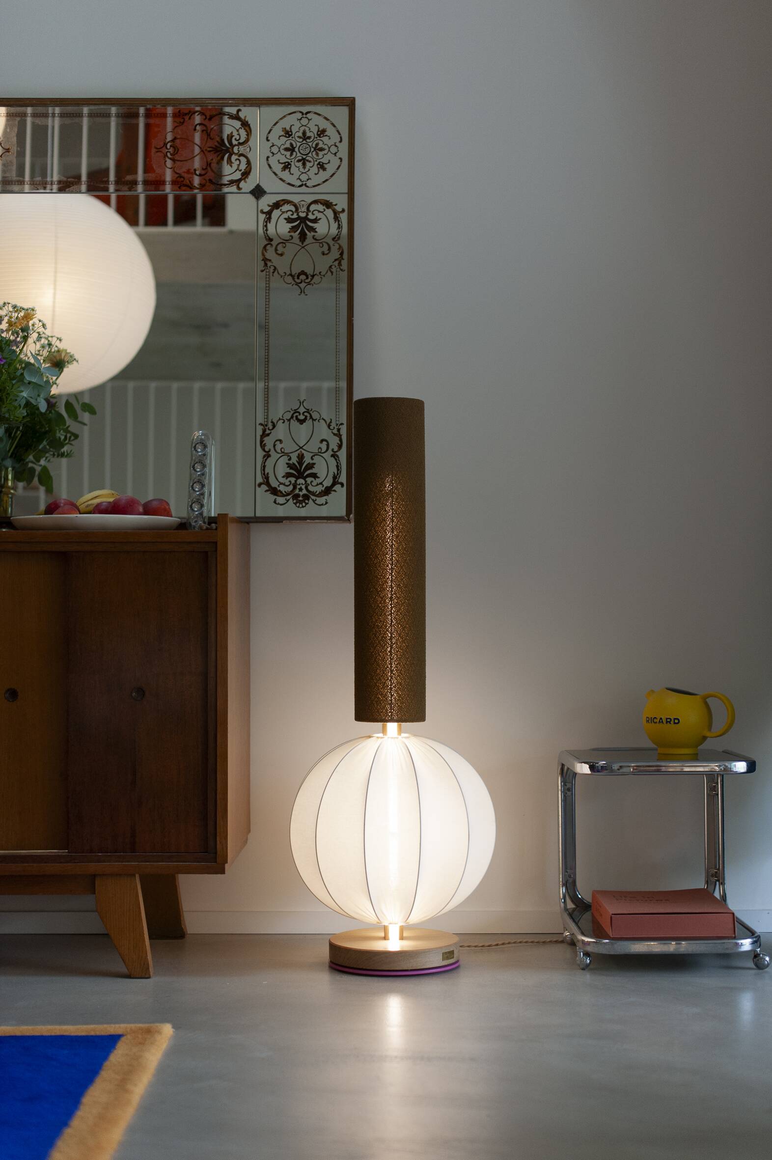 Lampadaire Mima #2, années 2000, Coton / Angélique Delaire /