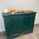Antique Parisian sideboard in patinated wood / arct trade furniture