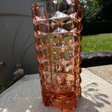 Vase en Verre Rosaline Luminarc – Années 70 – Verrerie d’Arques