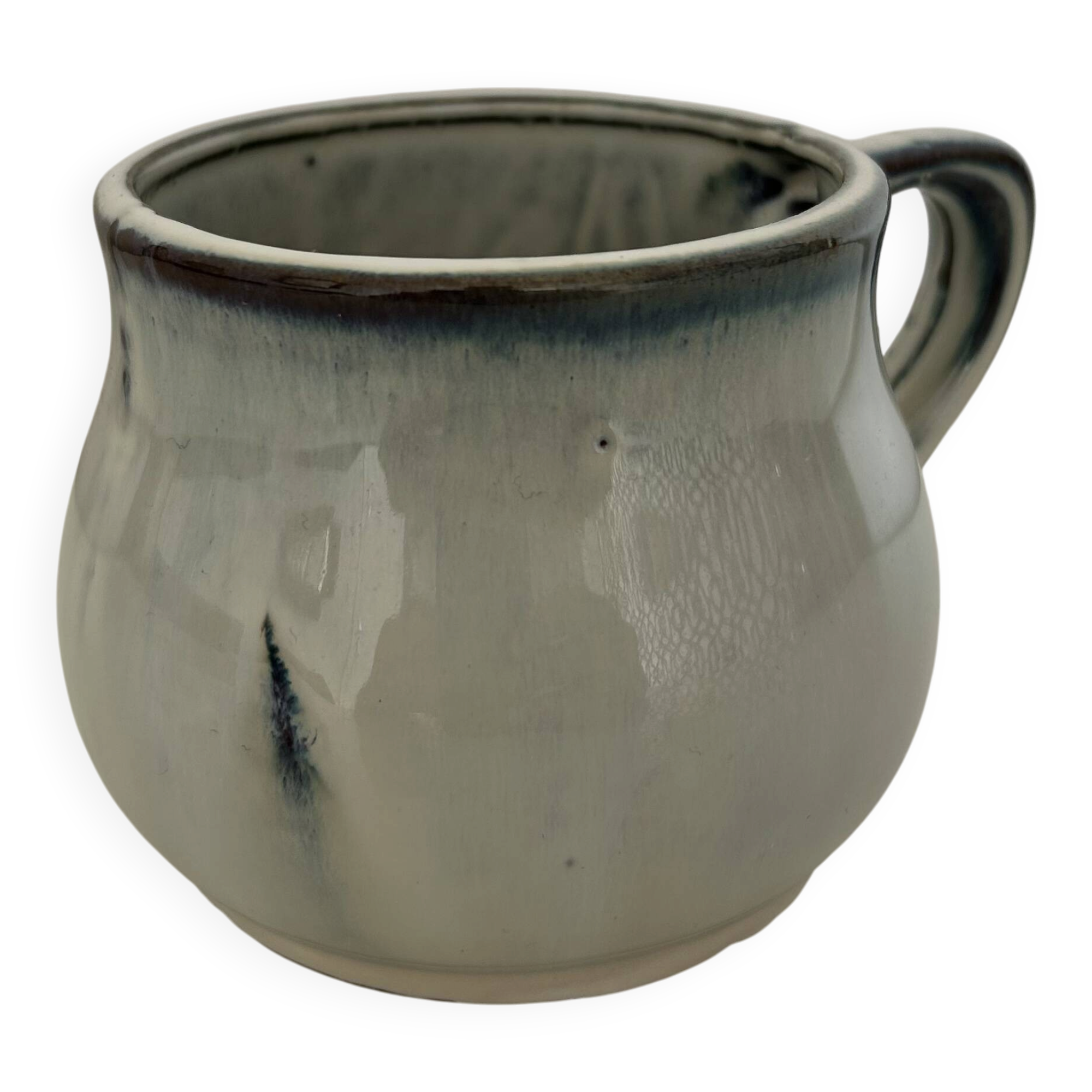 Blue and grey gradient mug