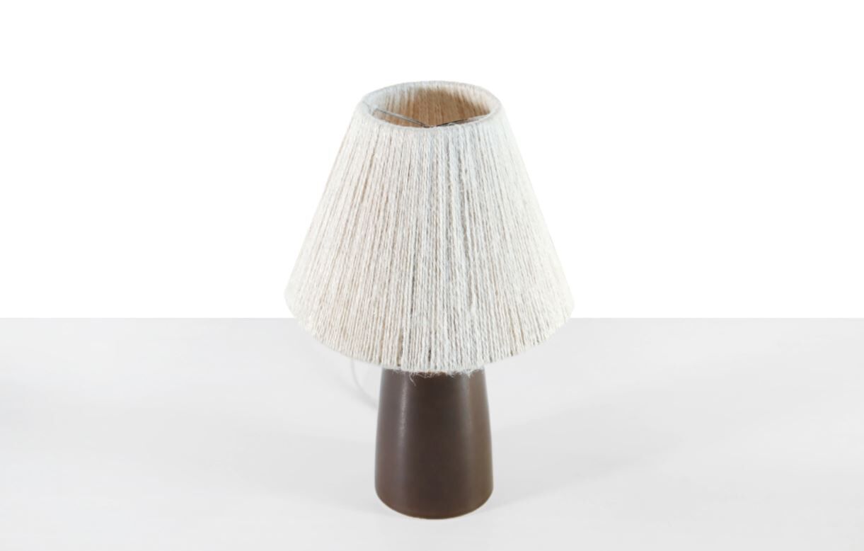 Ceramic desk lamp by Per Linnemann Schmidt for Palshus