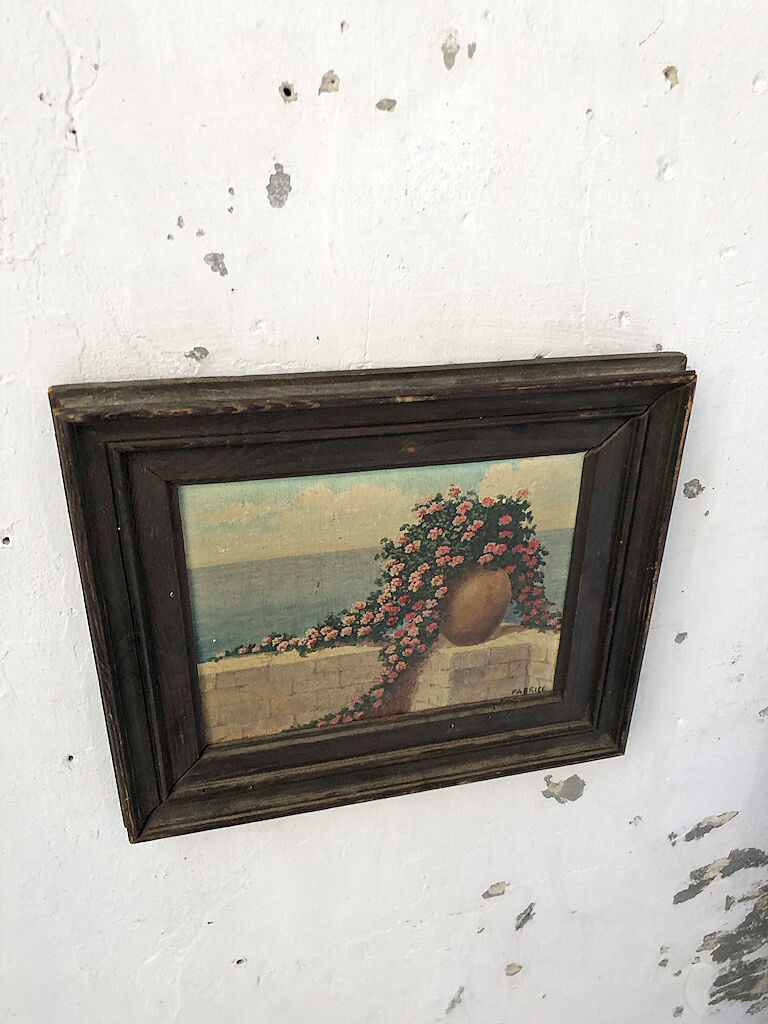 Peinture à l’huile fleurs