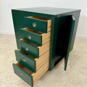 Old small modular desk from the 70s designed by Verena Huber, Flair Boy model