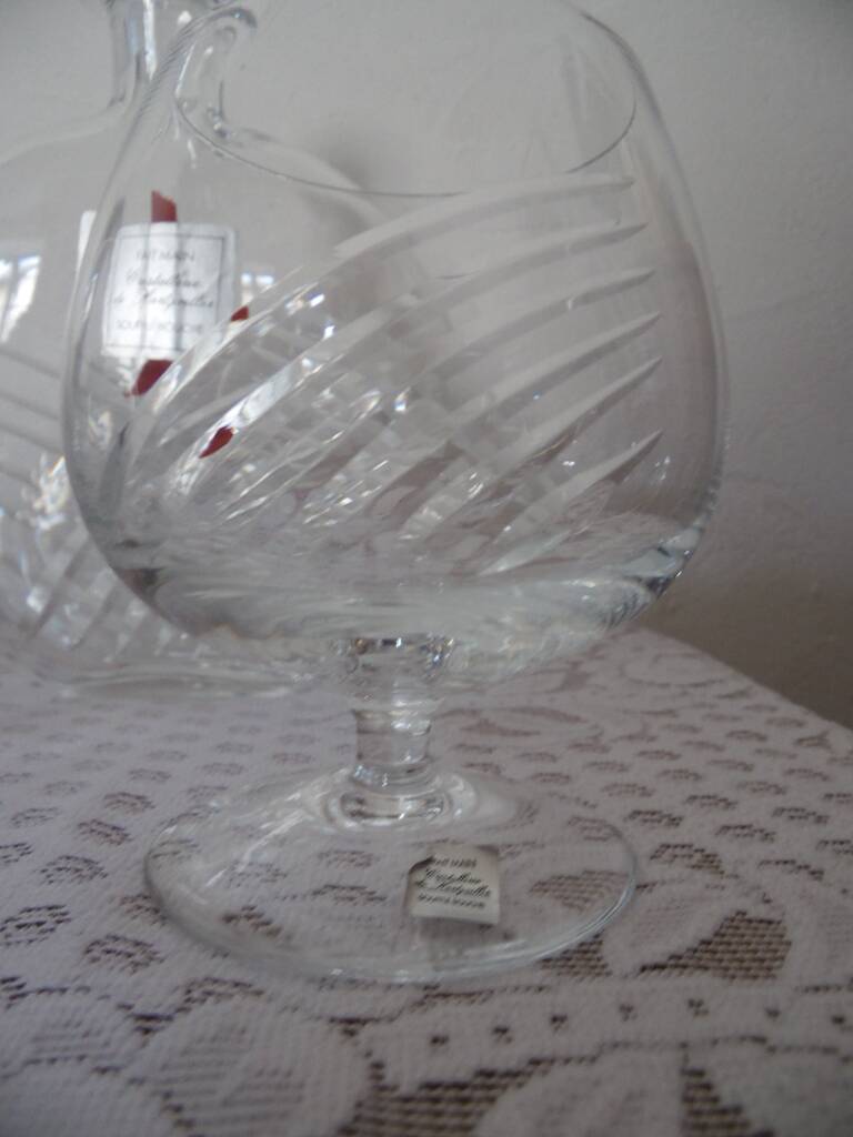 Hartzviller crystal cognac service