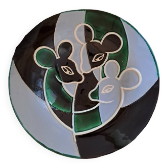 Table's center. in earthenware. galiay.