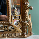 Fireplace mirror