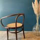 Fauteuil Mundus en bois courbé