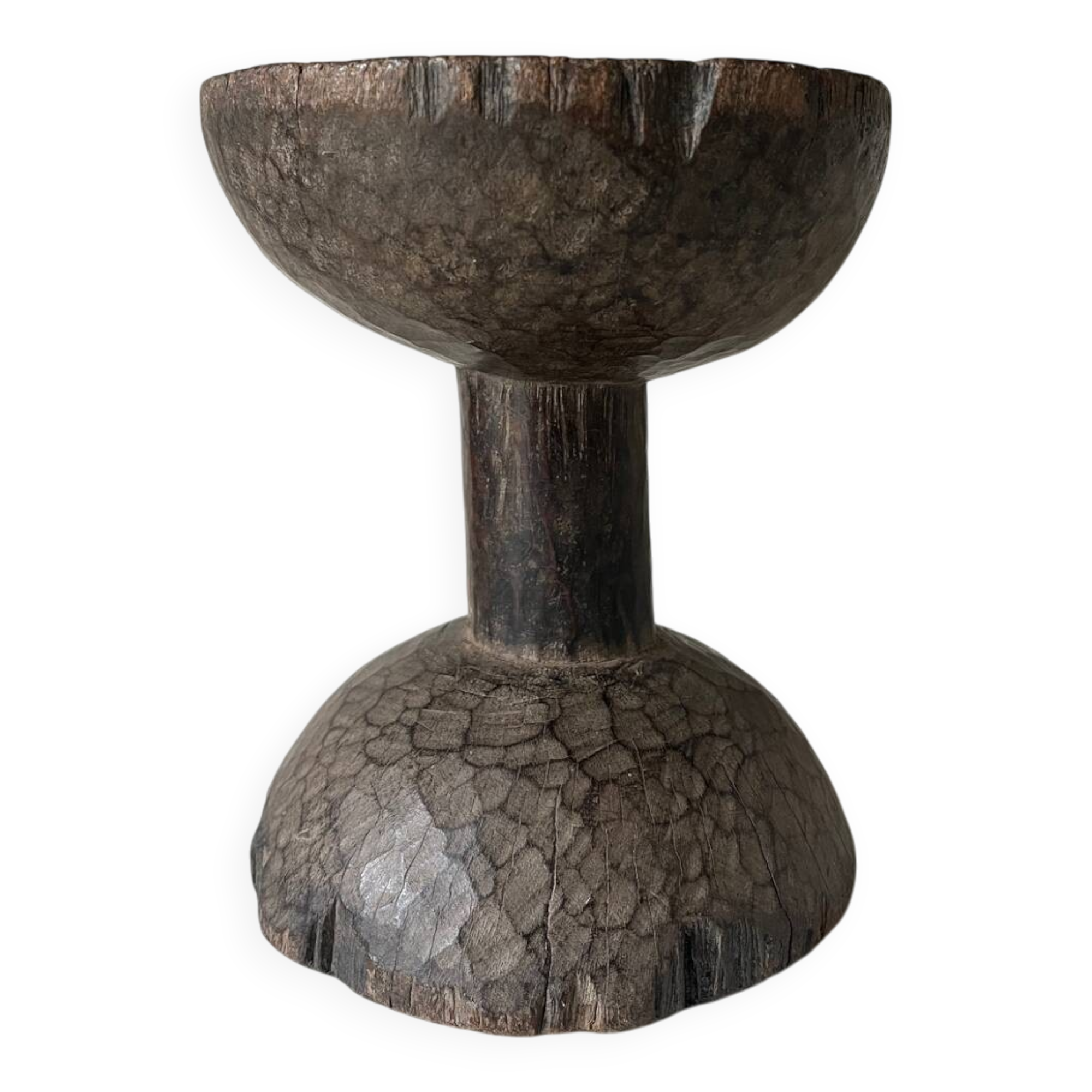 Tabouret art populaire africain