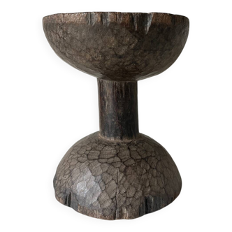 African folk art stool