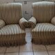 Pair of toad armchairs