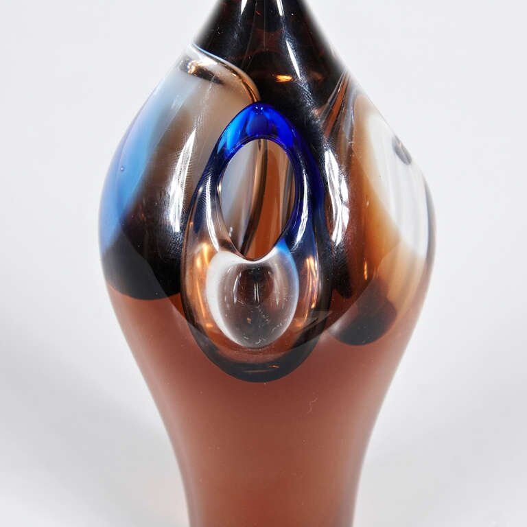 1955 Early Floris Meydam Unica Glass Sculpture