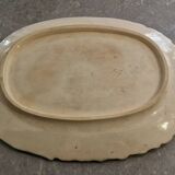 Asparagus and artichoke barbotine dish from France circa 1890