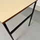 Vintage small desk designed by Pierre Paulin CM217 from the 1960s, wood and metal.