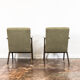 Pair Of Mid Century Oak Armchairs 1960's