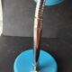 Vintage French desk lamp in blue lacquered metal – 1970s