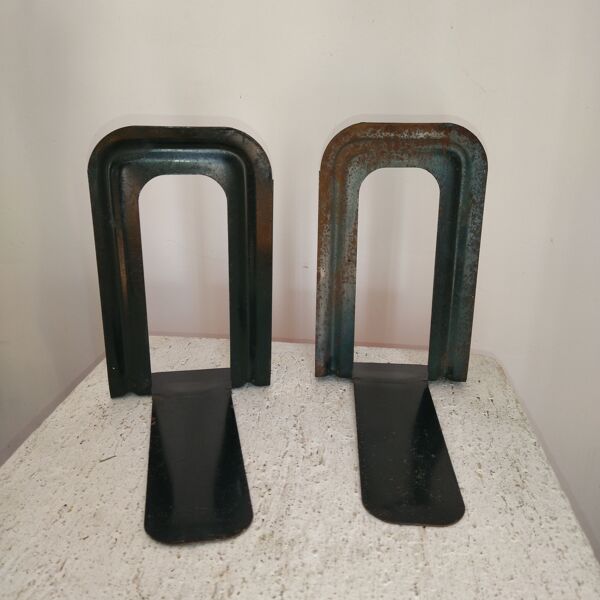 Paire de serre-livres années 50 gras ravel Clamart 50's bookends