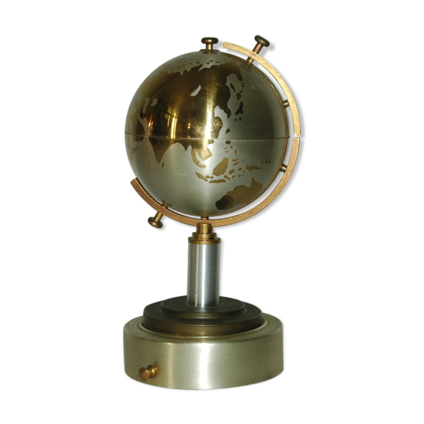 Cigarette dispenser Mappemonde music box 70s