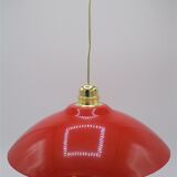 Red steel suspension