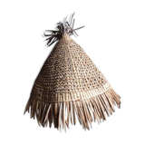 Suspension rattan and raffia