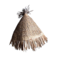 Suspension rattan and raffia