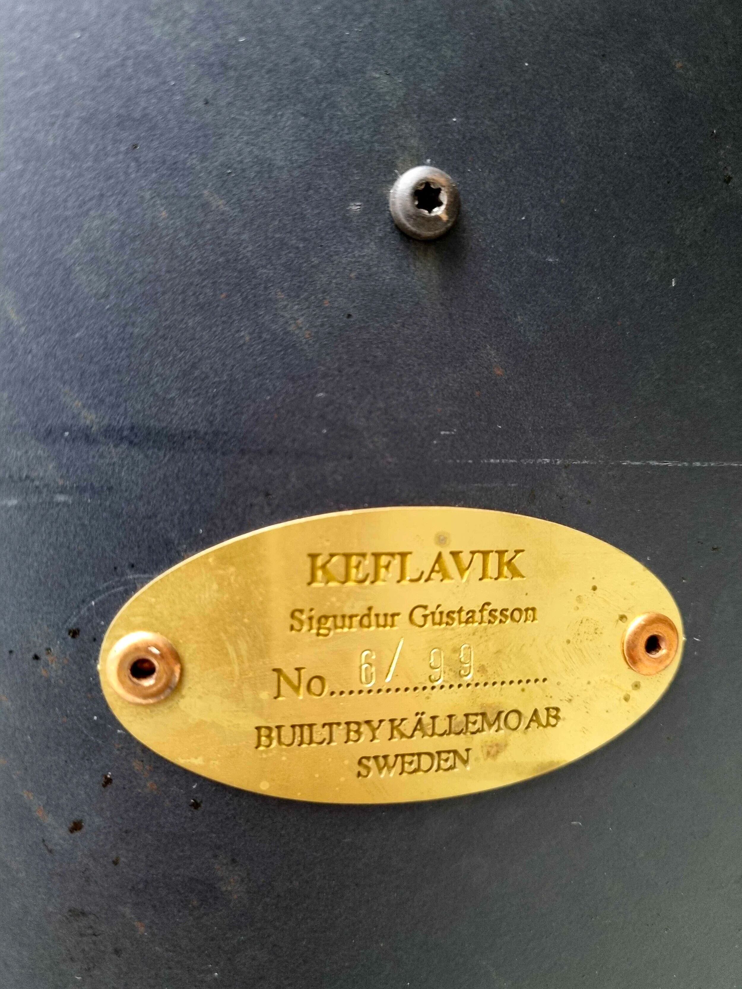 "Keflavik" sofa by Sigurdur Gustafsson for Källemo AB, 2000s