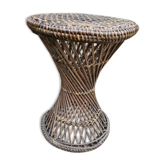 Rattan stool