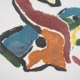 Ansgar Elde, Il Bostrico, 1990s, monotype print and woodcut