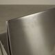 Set of six postmodernist stainless steel dining chairs from circa 1980-1990.