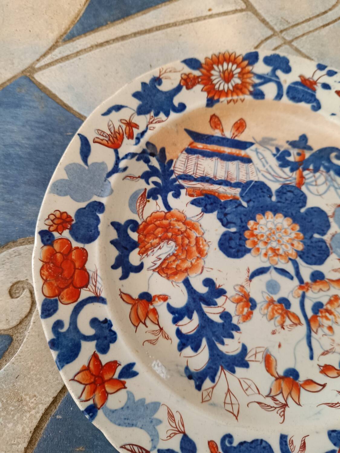 Mason's Ironstone plate, early 19th century