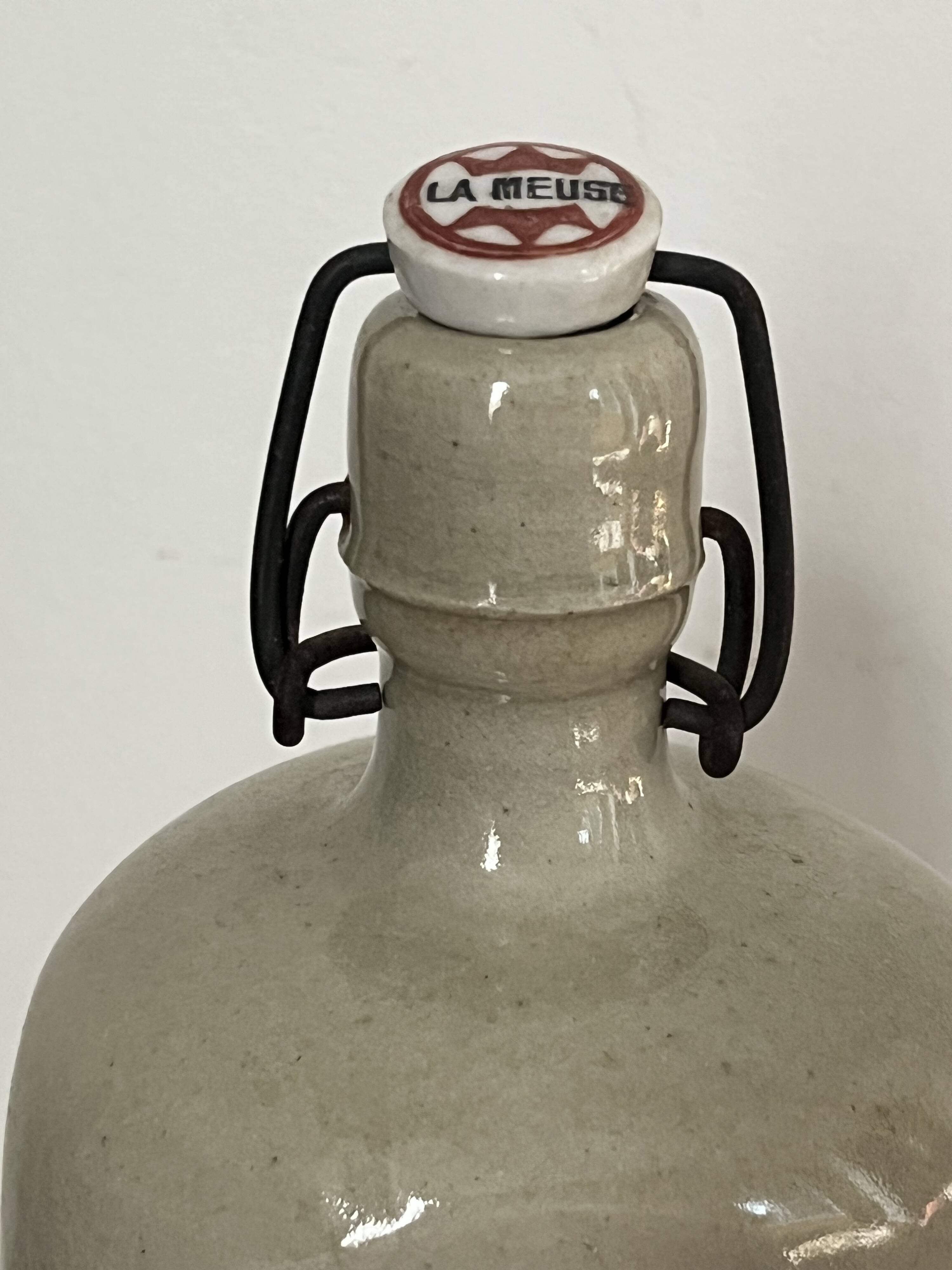 Stoneware bottle "La Meuse"