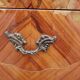 Louis xv style bedside table in rosewood marquetry