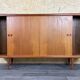 60s 70s teak sideboard highboard H.W. Klein Bramin Danish Modern Design